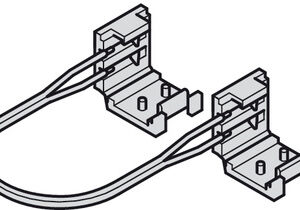 Alternative view of Cable de conexion con clip para banda LED Loox de 8mm y 12V, 500mm - Negro