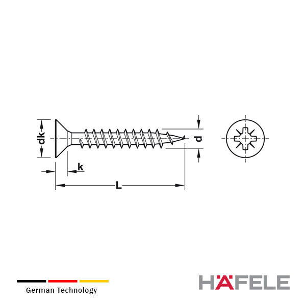 Alternative view of Tornillo Hospa 4mm para Sistema KEKU