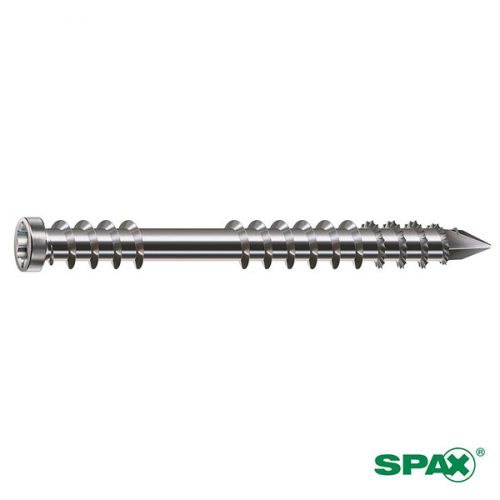 Tornillo Spax-D Inoxidable para Pisos de Madera (Deck)