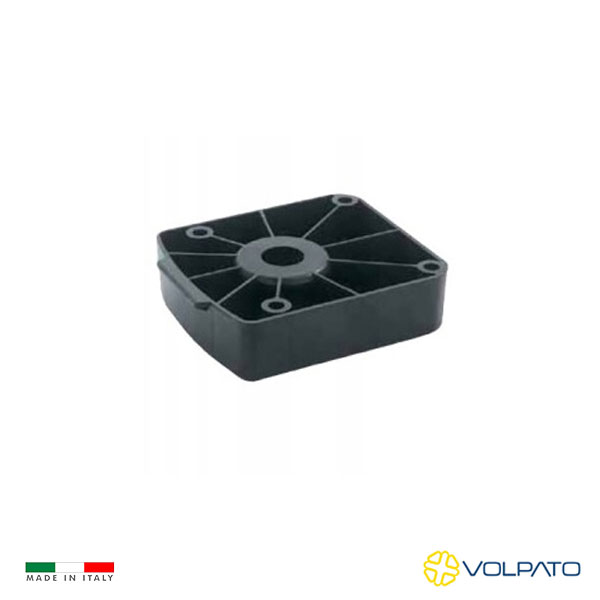 Base rectangular Serie 21 para fijacion 4 tornillos