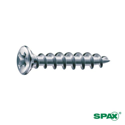 Tornillo Spax FEX-KS S para Perfiles Plasticos de PVC
