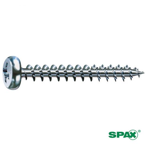 Tornillo Spax para Madera Fijacion Visible de Herrajes Pozi Z2