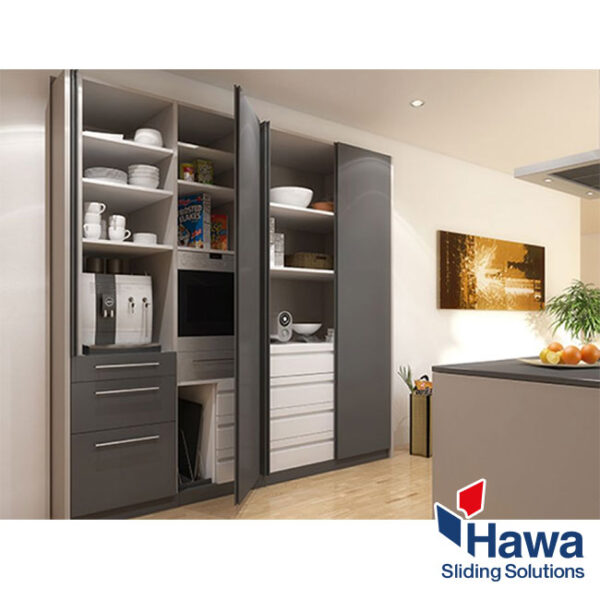 Alternative view of HAWA-Concepta 50, set para 1 puerta