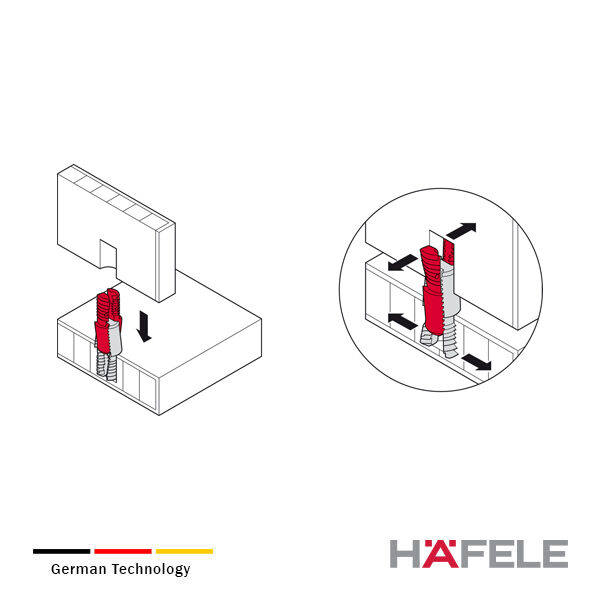 Alternative view of Conector SC 8/25 - Gris/Rojo