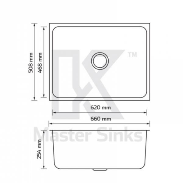 Alternative view of Tarja Submontable con Contracanasta - KUS2620-10
