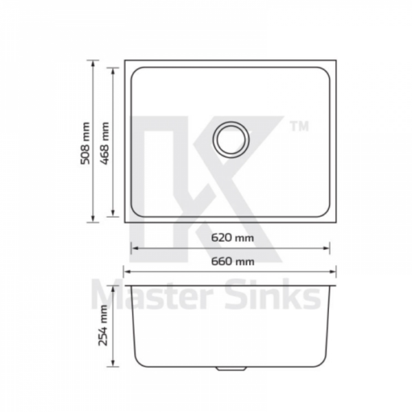 Alternative view of Tarja Submontable con Contracanasta - KUS3018-10