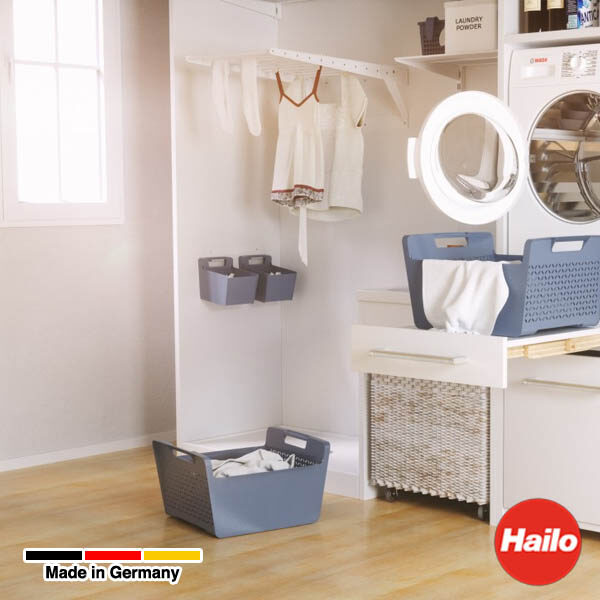 Alternative view of Soporte de Pared con 2 Cajas para Accesorios Hailo LAUNDRY AREA