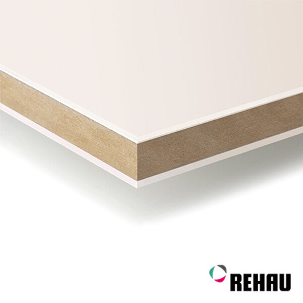 Alternative view of Tablero RAUVISIO Brilliant Alto Brillo Magnolia 5335B 2800x1300x20