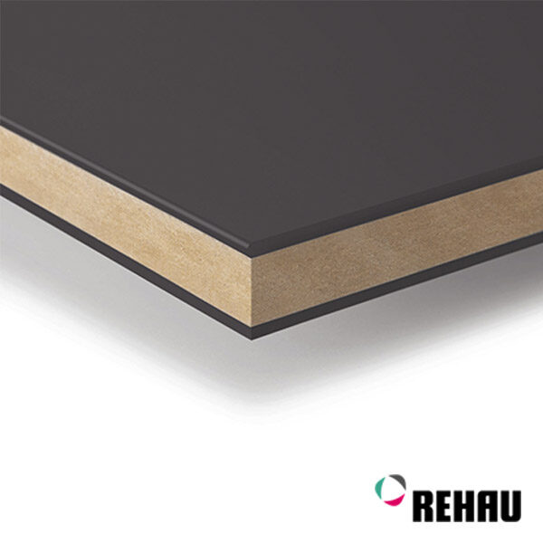 Alternative view of Tablero RAUVISIO Noir Super Mate Gaslit Alley 154712 3050x1300x19mm