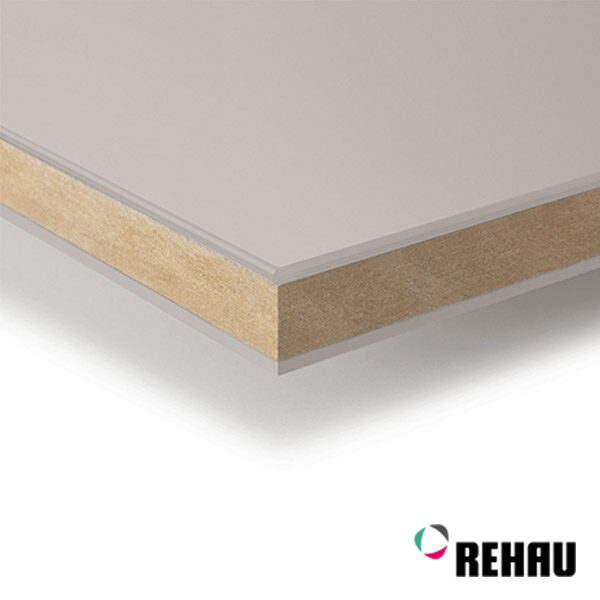 Alternative view of Tablero RAUVISIO Noir Super Mate High Low 154707 3050x1300x19mm