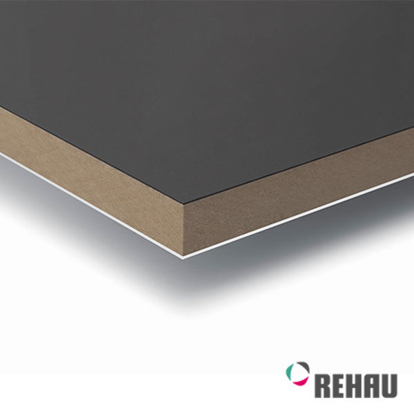 Alternative view of Tablero RAUVISIO Fino Mate Gris Obscuro 154331 2800x1220x18mm
