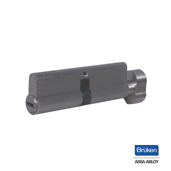 Cilindro para Puerta de Baño de 70mm, 80mm y 100mm - Níquel Satinado