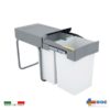 74 Sige Extraible 530 con 2x14LT Botes para Basura min 1 1 1