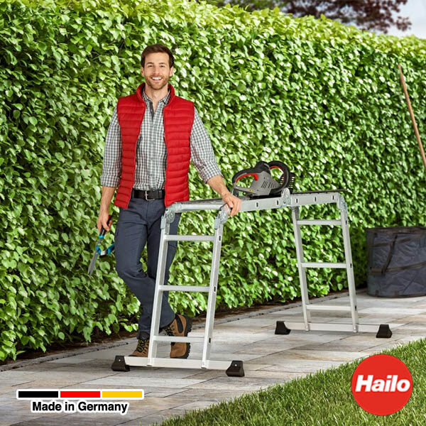Alternative view of Escalera Universal con 4 Escalones Hailo M60