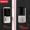 Cerradura Digital Kwikset Halo WI-fi con SmartKey - Níquel Satinado - Thumbnail Image 2