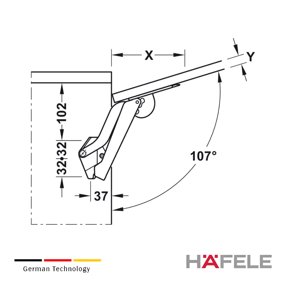 Accesorio plegable, Häfele Free space 1.11 (2) Accesorio plegable Hafele Free space 1.11 2
