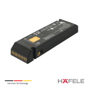 Iluminación para Muebles 11 Alimentador LED Hafele Loox Tension constante 12V0 60W – Negro 1 1