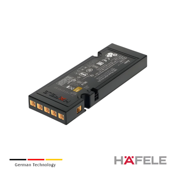 Alimentador LED Häfele Loox, Tension constante 12V/20W - Negro