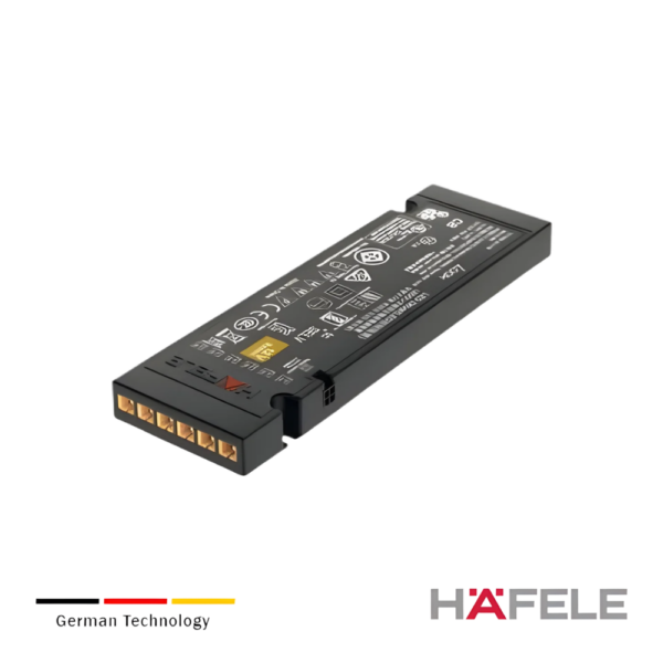 Alimentador LED Häfele Loox, Tension constante 12V/40W - Negro