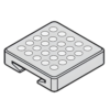 Aplique para montaje bajo estante para sistema de carril Häfele Loox LED 3006 24V1.8W – Blanco calido 3200 K - 833.76.060 DAO-023476 (1) Aplique para montaje bajo estante para sistema de carril Hafele Loox LED 3006 24V1.8W – Blanco calido 3200 K 833.76.060 DAO 023476 1