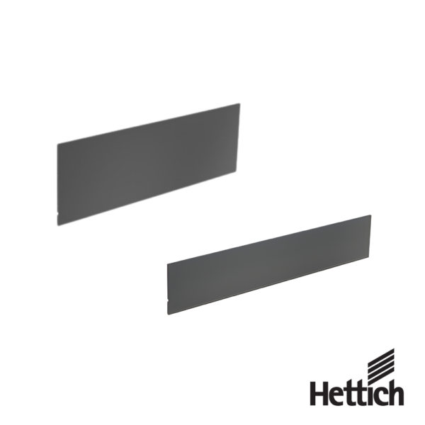 AvanTech YOU Perfil de frente interior para cortar a medida, Antracita Hettich 9257277