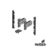 AvanTech YOU Set De Conectores Para Frente Interior Para Cortar A Medida Uso Con Costado Antracita Hettich 1 1