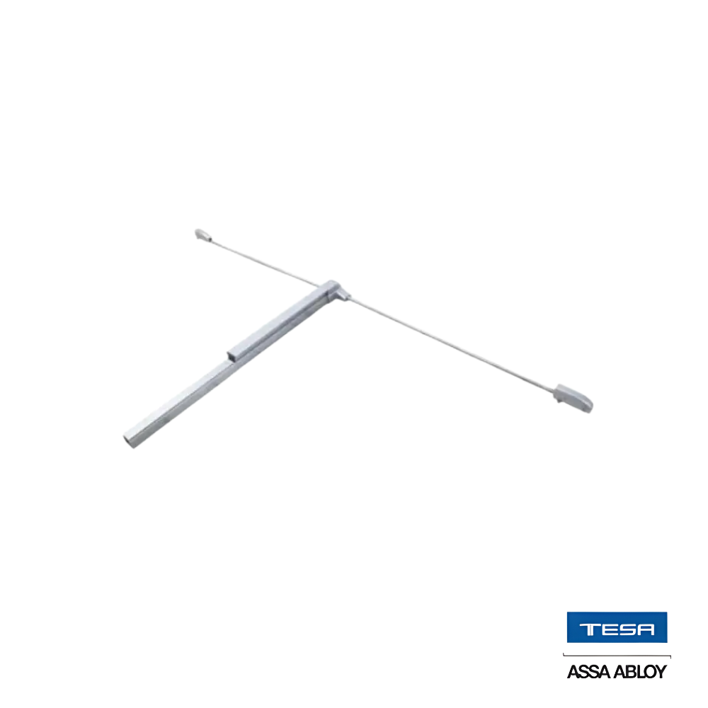 Barra Antipanico Tampa Con Alarma 2 Puntos 1040 mm Acero Inoxidable TESA 2