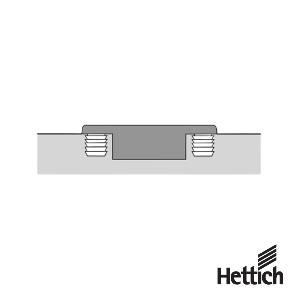 Bisagra Hettich Intermat 9943 1029520 110° Solapada Montaje Directo 2 1