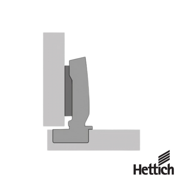 Alternative view of Bisagra Hettich Sensys 9071208 Con Amortiguación Integrada Silent System Para Puertas De Mueble