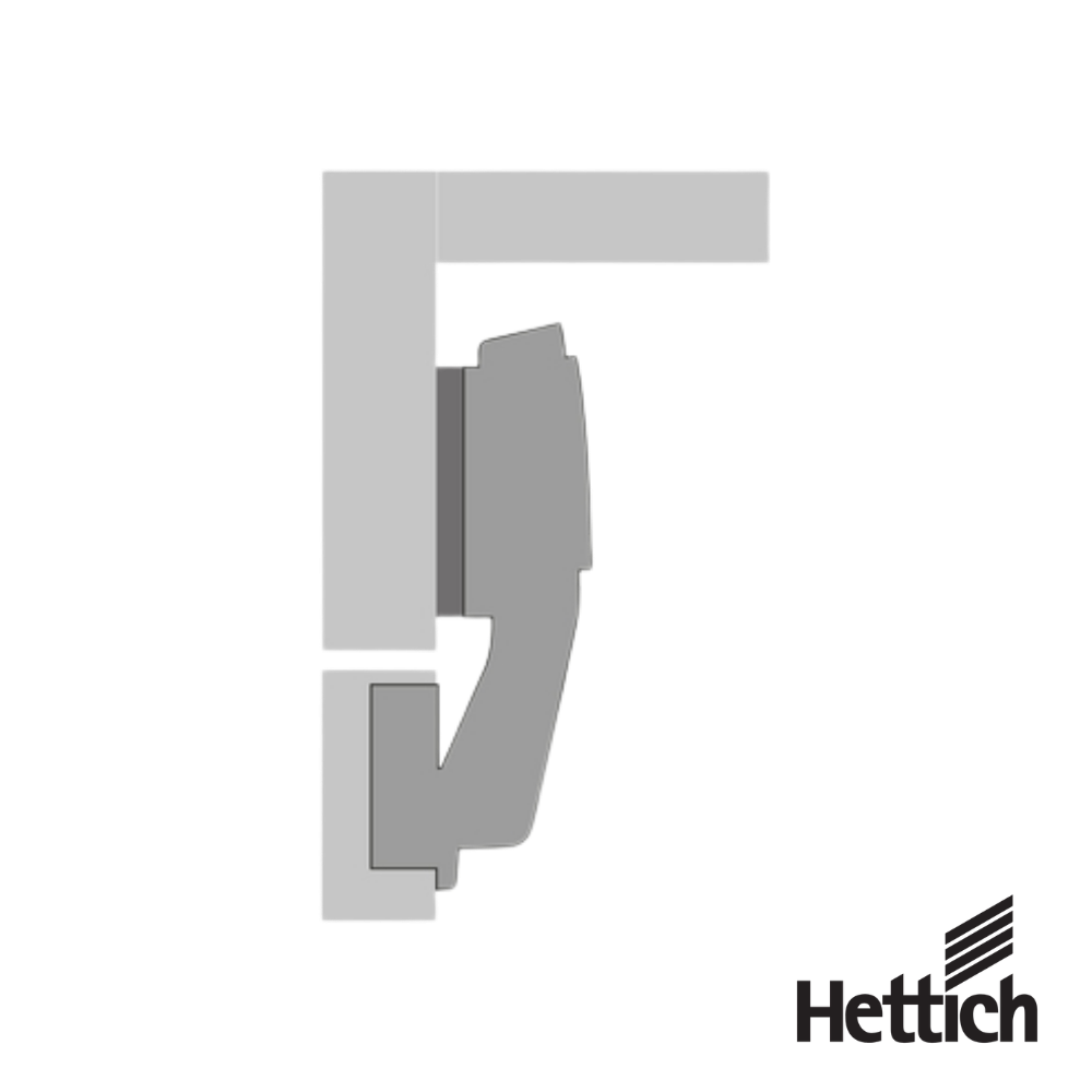 Bisagra Hettich Sensys 9088039 110° Con Amortiguación Integrada Silent System Niquelado 4 Bisagra Hettich Sensys 9088039 110° Con Amortiguación Integrada Silent System Niquelado - Imagen 2