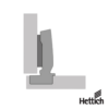Bisagra Hettich Sensys 9091771 110° Con Cierre Suave Silent System Niquelado - Thumbnail Image 4