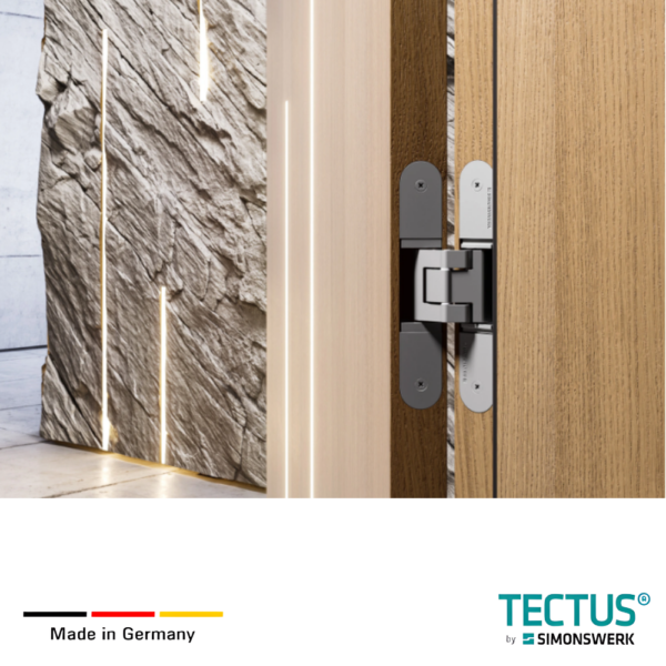 Alternative view of Bisagra Oculta Tectus TE 640 3D Para Puertas De Alto Desempeño Hasta 200 kg