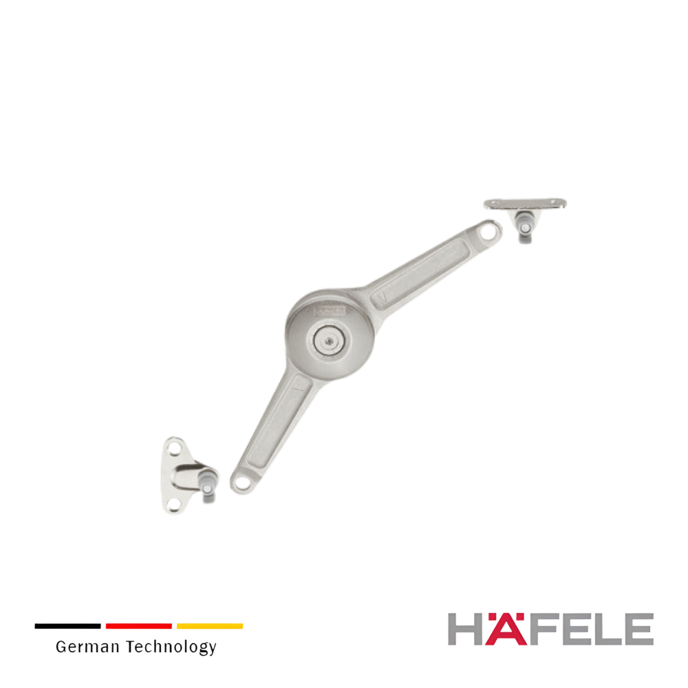 Brazo Elevable Duo Para Puertas De Madera Con Cierre Suave Hafele 1