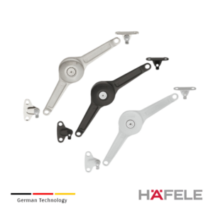 Free Flap 21 Brazo Elevable Duo Para Puertas De Madera Con Cierre Suave Hafele