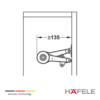 Brazo Elevable Duo Para Puertas De Madera Con Cierre Suave Hafele 5