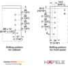 Brazo Elevable Free Flap 1.7 Hafele Para Puertas Abatibles 6