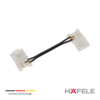Cable de conexion con clip para banda LED Loox de 8mm y 12V 500mm – Negro