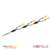 Cable de prolongacion con 4 contactos, Para max. 4 lamparas, 12V 3.5A 6.5mts – Negro Cable de prolongacion con 4 contactos Para max. 4 lamparas 12V 3.5A 6.5mts – Negro