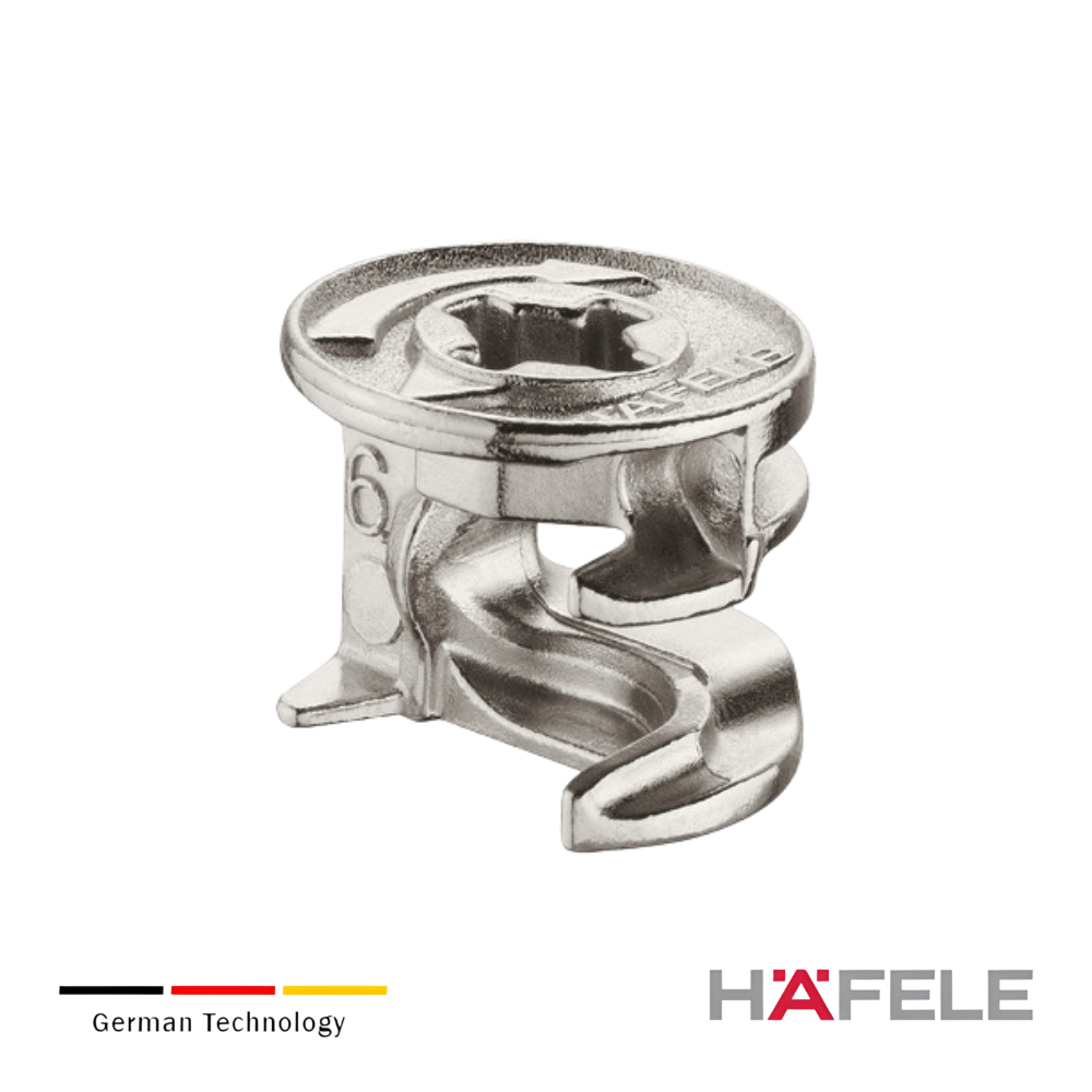 Caja del conector, Häfele Minifix® 15, fundición de zinc, sin reborde - Imagen 8