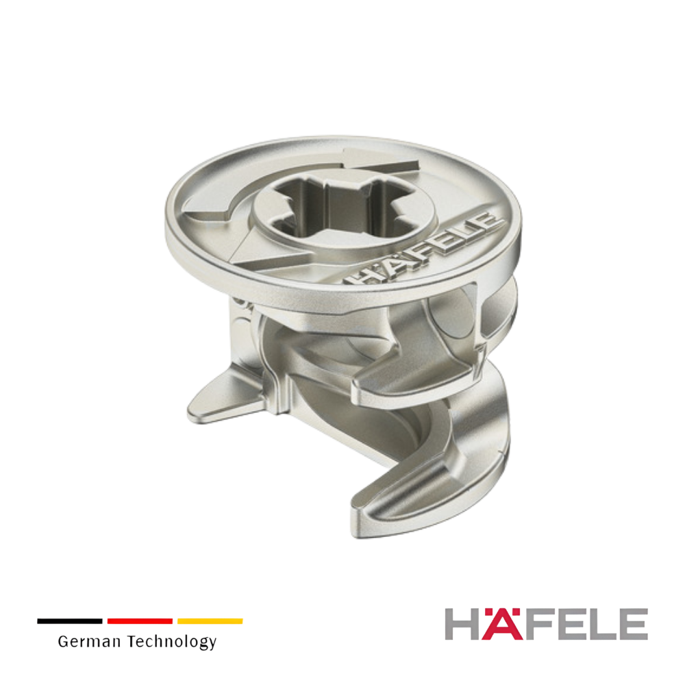 Caja del conector, Häfele Minifix® 15, fundición de zinc, sin reborde - Imagen 6