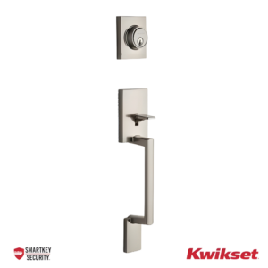 Cerrojo de Gatillo Branton de Kwikset con Tecnologia SmartKey – Niquel Satinado