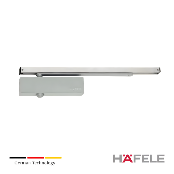 Cierrapuertas Embutido 50 kg Plata Häfele