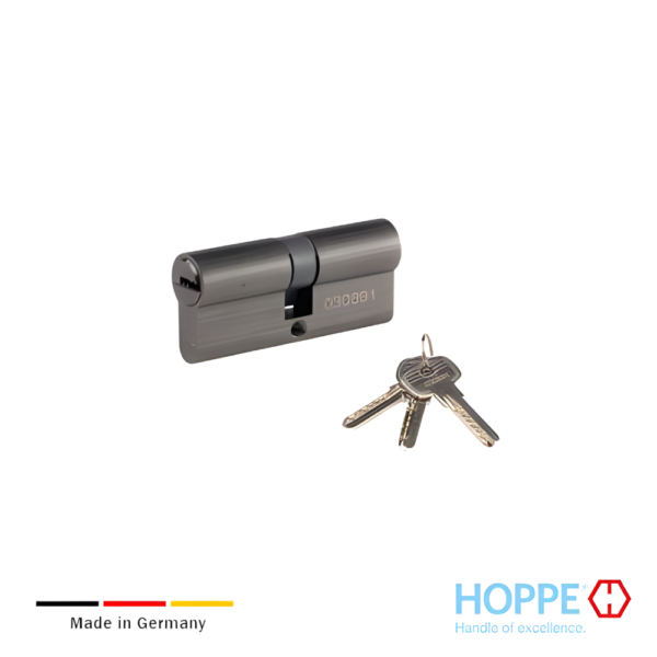 Cilindro HOPPE para Puerta Interior y Entrada  Llave-Llave / Mariposa