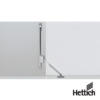 Compas Para Puerta Abatible Hettich Klassik D Con Soporte LS 3280 Niquelado 1 1