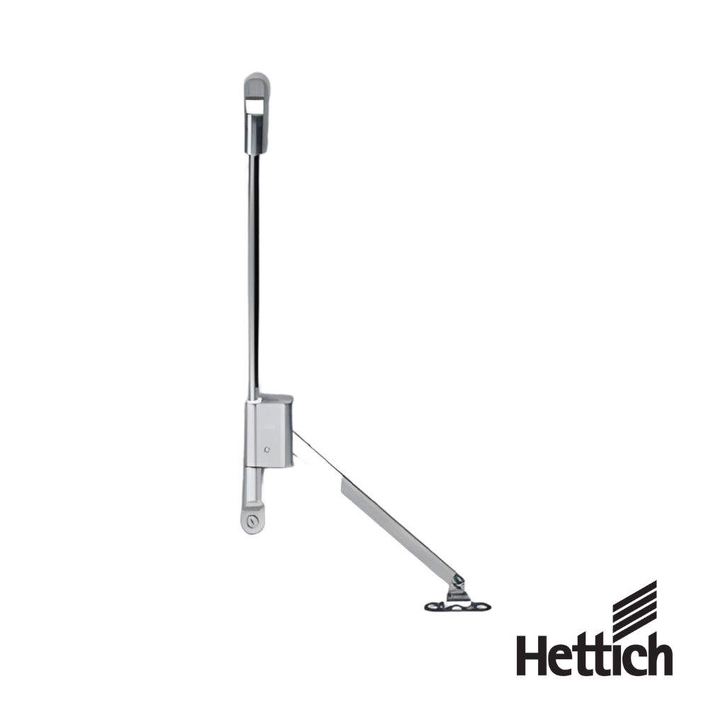 Compas Para Puerta Abatible Hettich Klassik D Con Soporte LS 3280 Niquelado 3