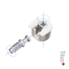 Conector System 6 Camfix 16mm