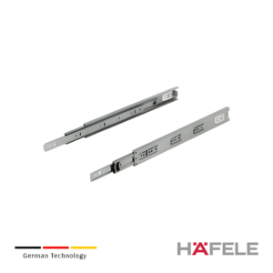 Correderas de Costado Metálico 9 Corredera De 36 mm Zinc 550 mm Hafele 420.50.656