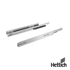 Corredera Hettich Quadro V6 Para Push To Open Silent NL470 EB12.5 Izquierda Derecha 1