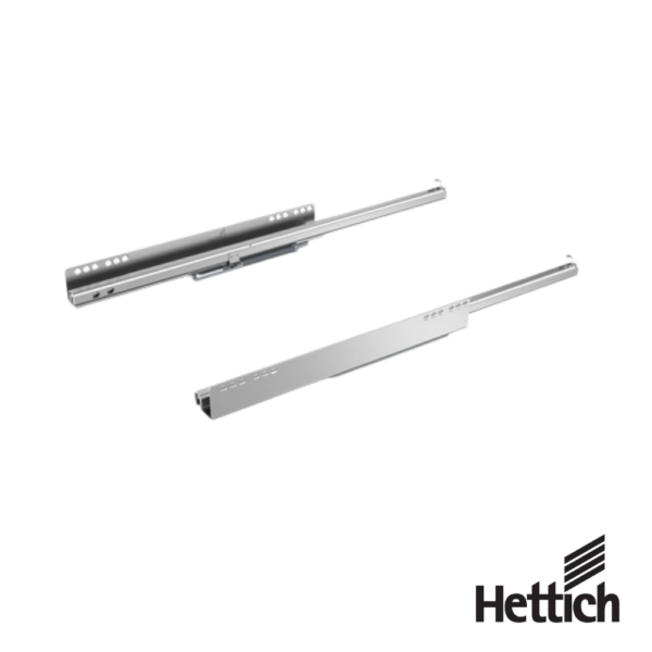 Corredera Oculta Hettich Quadro 25 Silent System NL470 EB12.5 25 kg