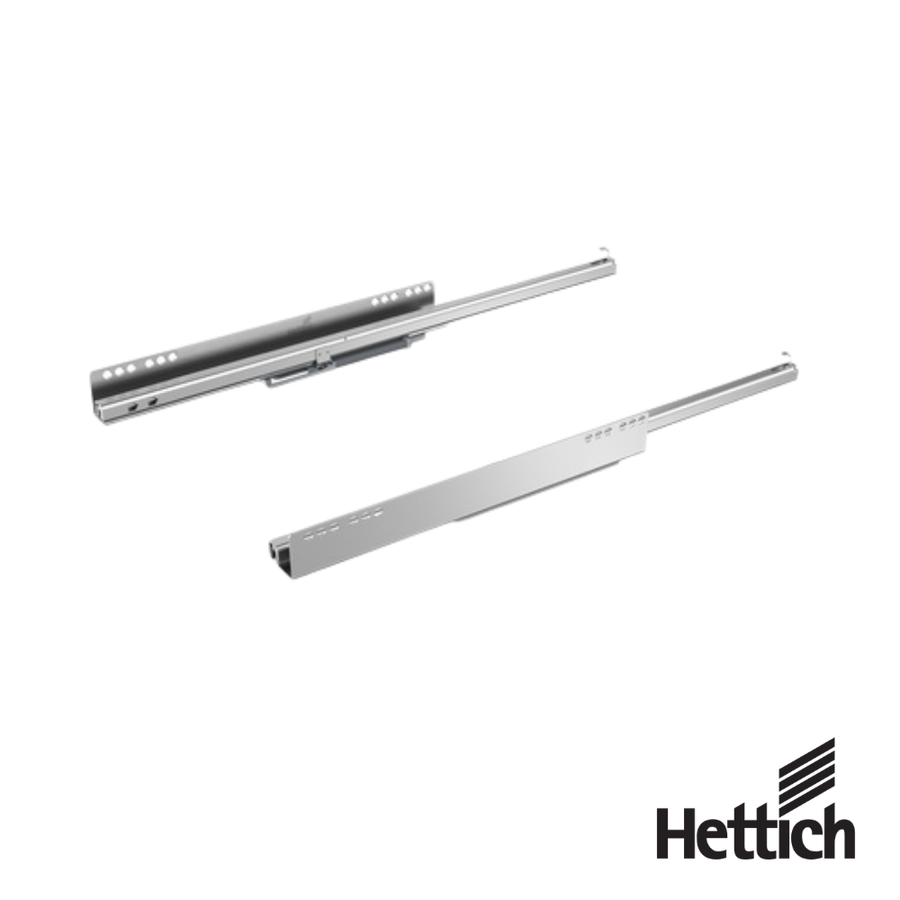 Corredera Oculta Hettich Quadro 25 Silent System NL470 EB12.5 25 kg 3 Corredera Oculta Hettich Quadro 25 Silent System NL470 EB12.5 25 kg - Imagen 1